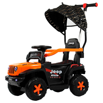 Детский электромобиль RiverToys G003GG оранжевый 01